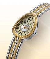 BERNY Snake-shaped Watch for Women Quartz Miyota 2035 Fashion Jewelry Bracelet Silver Gold Ladies Wristwatch Luxury Gift Watches Inspirational Watches