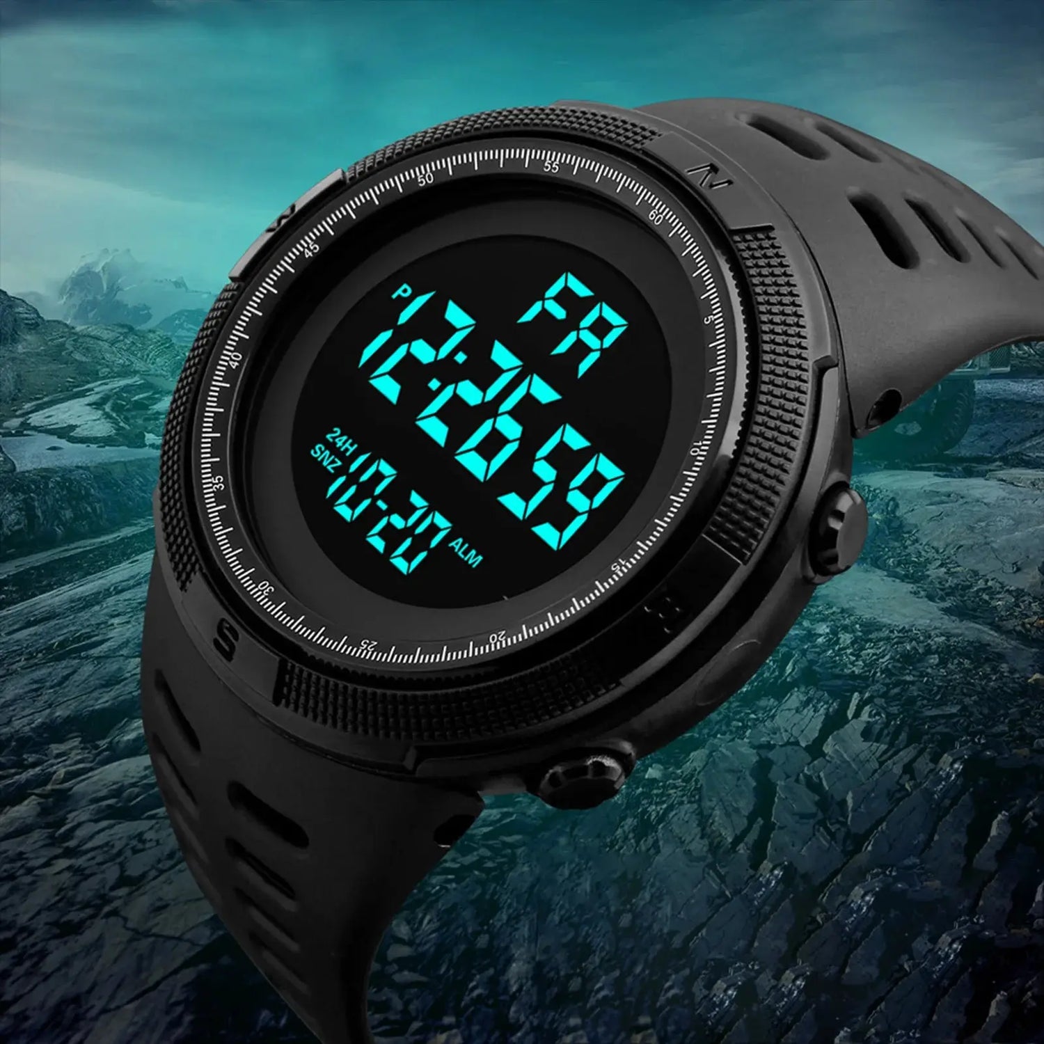 Digital Waterproof Casual Luminous sport watch - Inspirational Watches