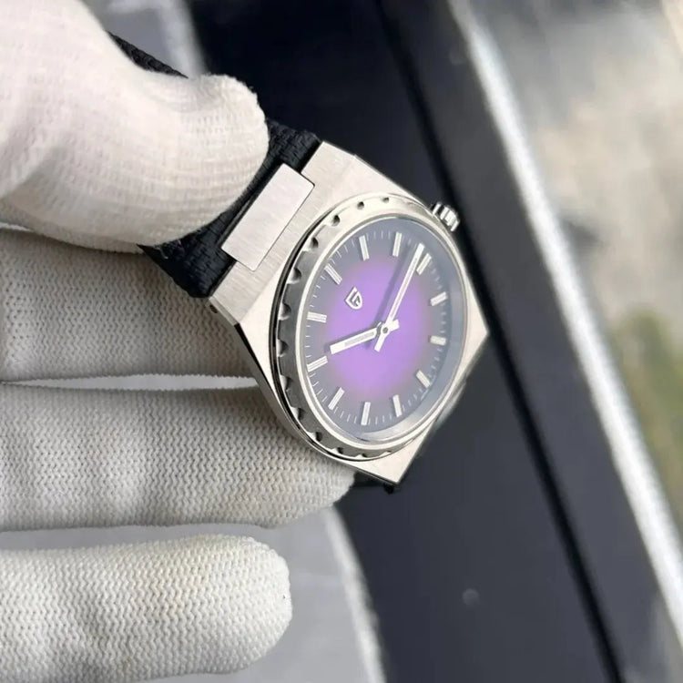 Stainless Steel Rubber Sapphire Crystal Waterproof 100m watch - Inspirational Watches