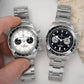 Panda Retro Sport Chronograph Luxury Quartz Watch For Men Sapphire mirror 10Bar Waterproof - Inspirational Watches