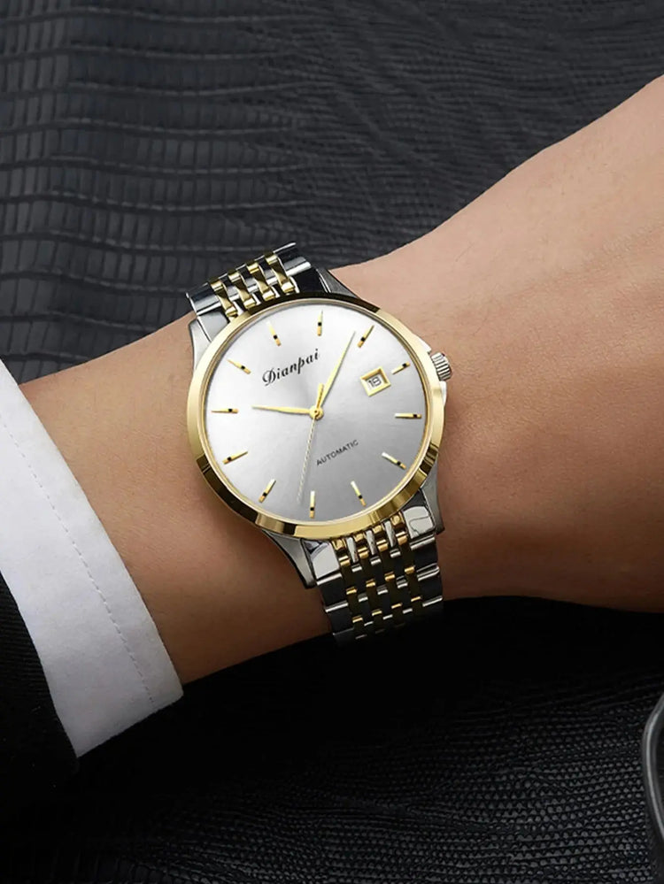 Automatic Mechanical Luxury Thin Edition with Calendar Watch Inspirational Watches