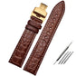 Premium Crocodile-Pattern Leather Watch Strap