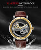 Skeleton Automatic Mechanical Wristwatch Inspirational Watches