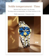 Gold Phoenix Women Luxury Swiss Certified Automatic Mechanical Watch - Inspirational Watches