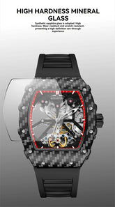 Fully automatic skeleton mechanical watch, fashionable personality, luxury hot men&