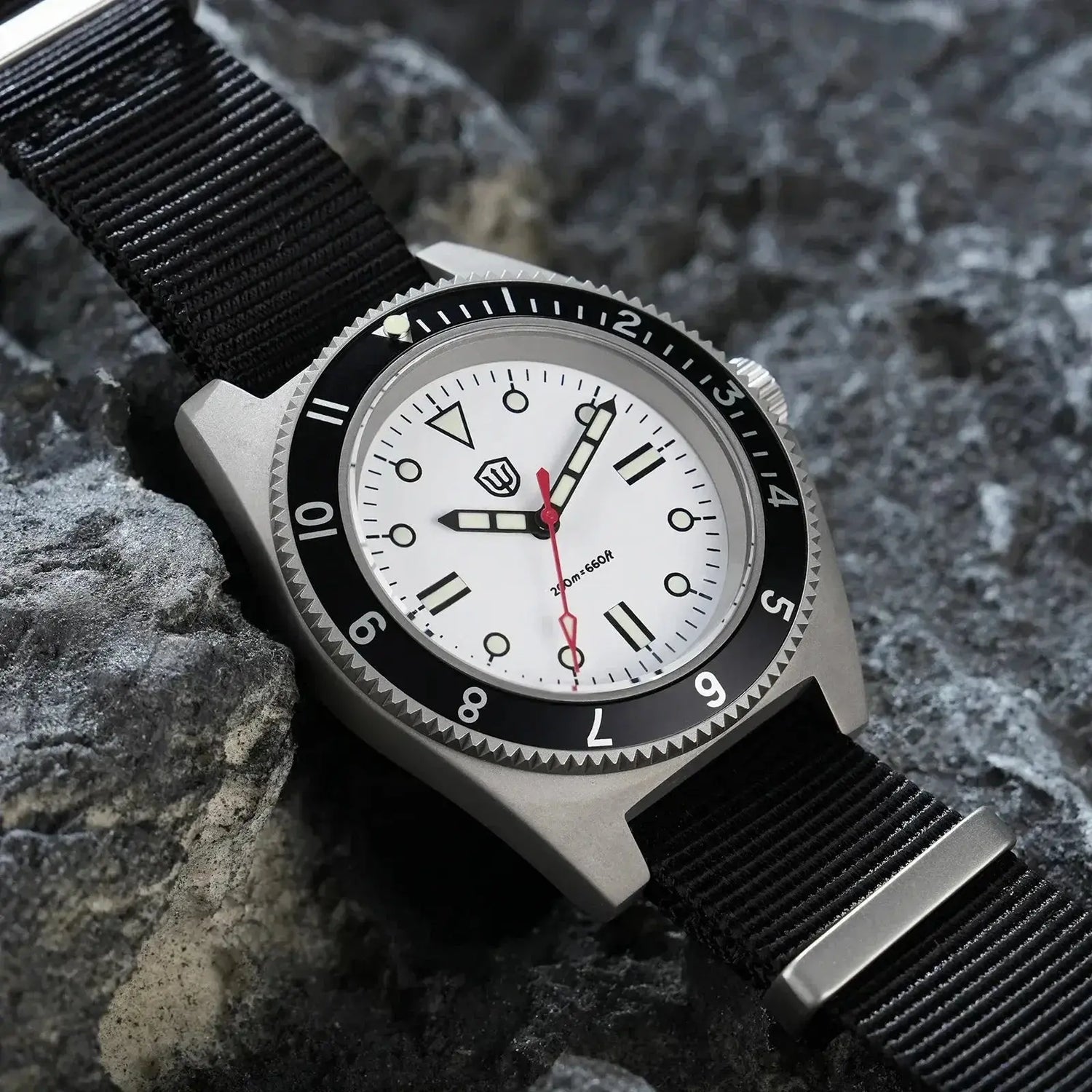 Dives Watch Quartz Movement Sapphire Crystal Inspirational Watches