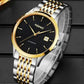 Automatic Mechanical Luxury Thin Edition with Calendar Watch Inspirational Watches