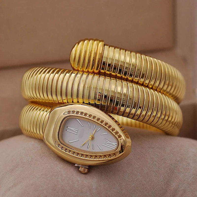 Snake Watch Watch Women Watch Fashion Snake Shape Bangle Watch for Casual Work  Women Watch Inspirational Watches