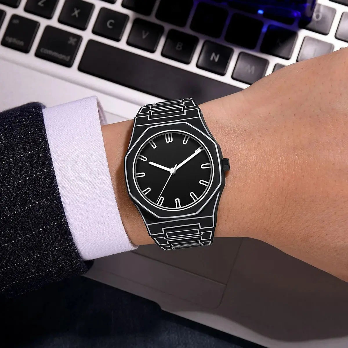 Modern Minimalist Sketching Creative Leisure Watch Creative 3D Sketch Design - Inspirational Watches