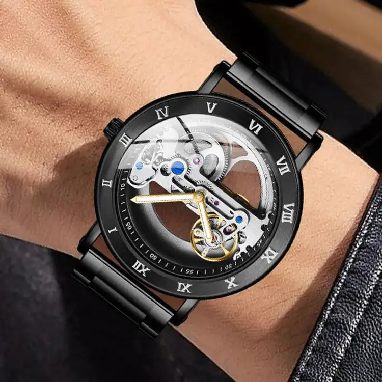 Automatic Skeleton Mechanical Watch