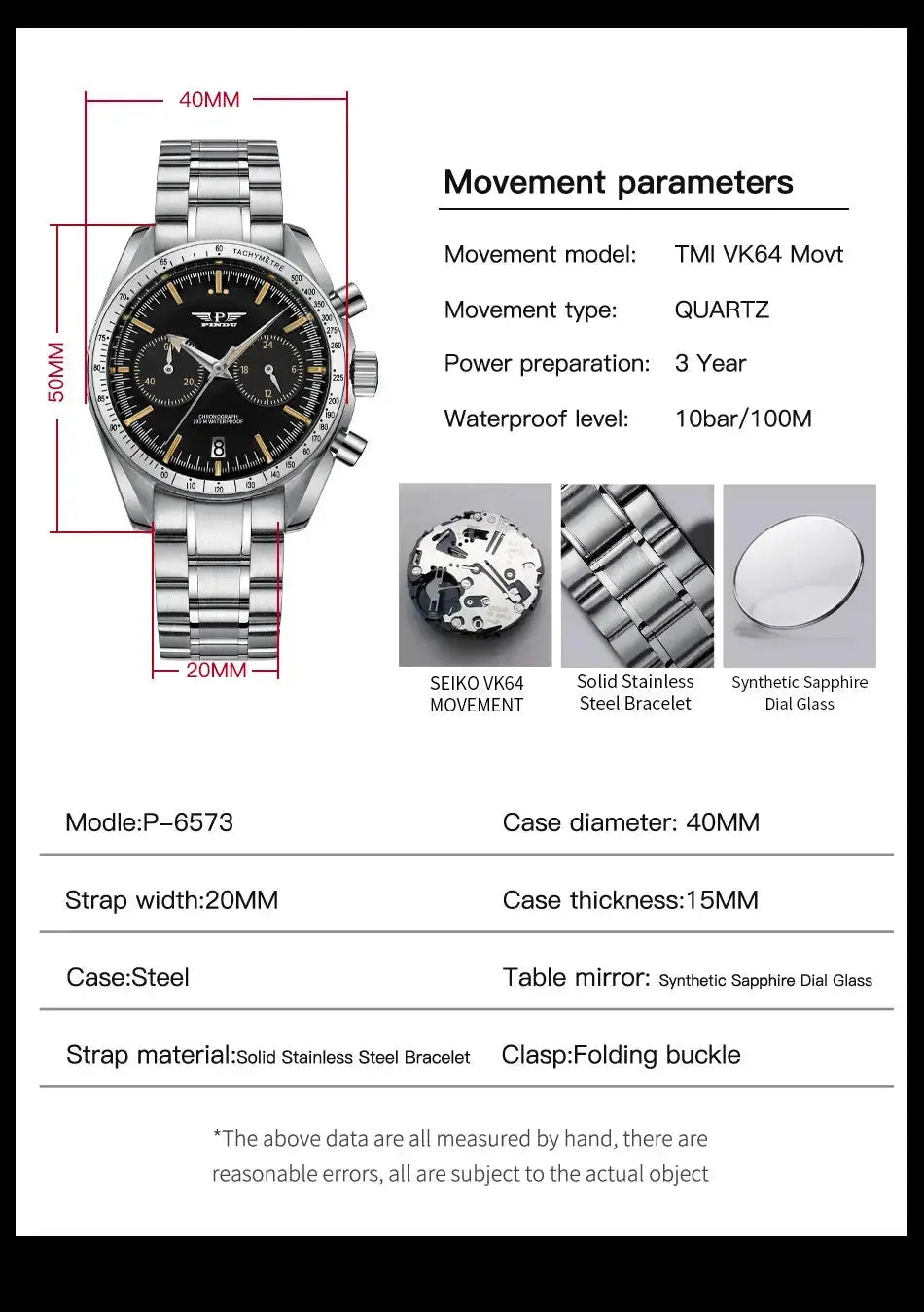 Chronograph business design Watch - Inspirational Watches