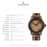 Wooden Men Watches Handmade Inspirational Watches