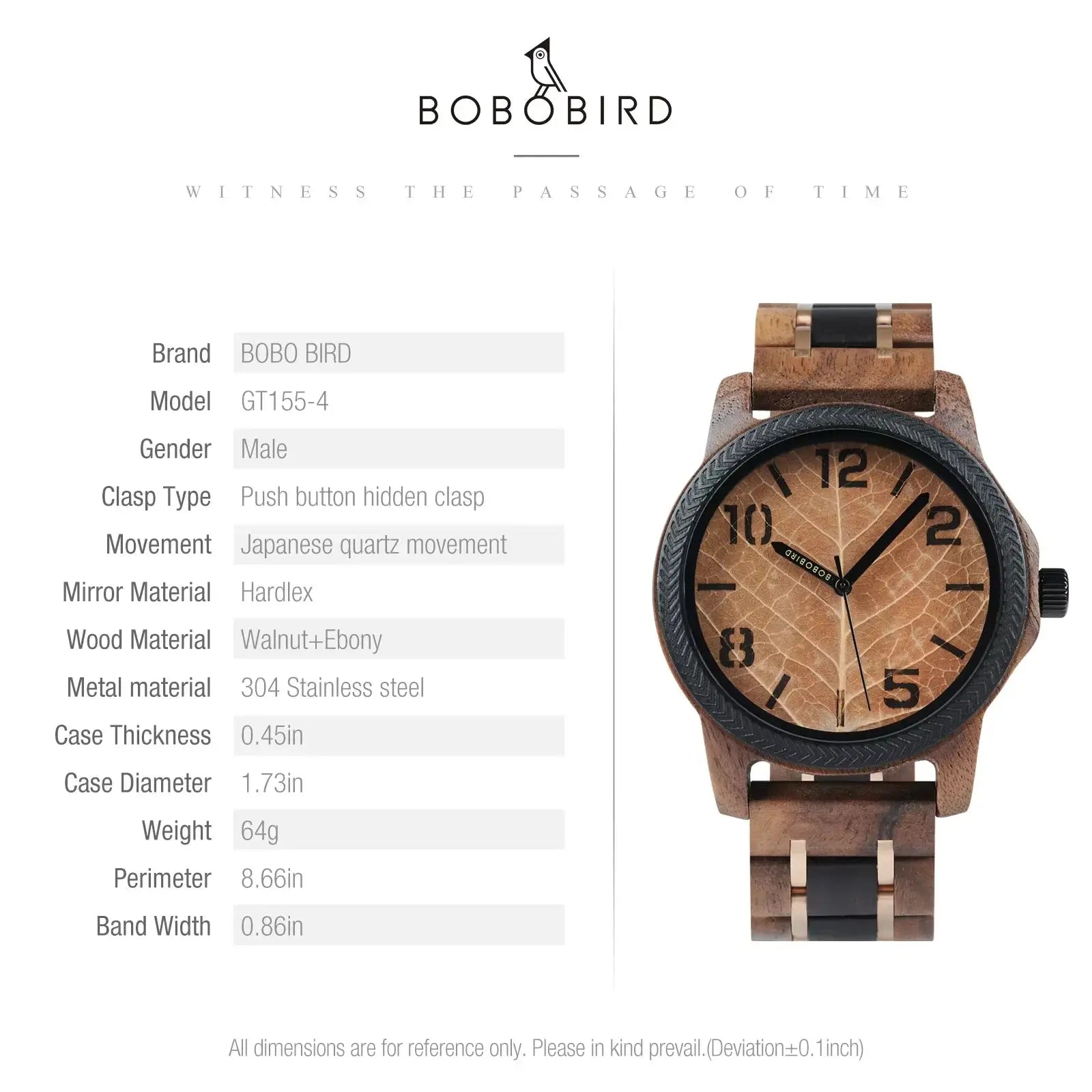 Wooden Men Watches Handmade Inspirational Watches