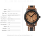 Wooden Men Watches Handmade Inspirational Watches