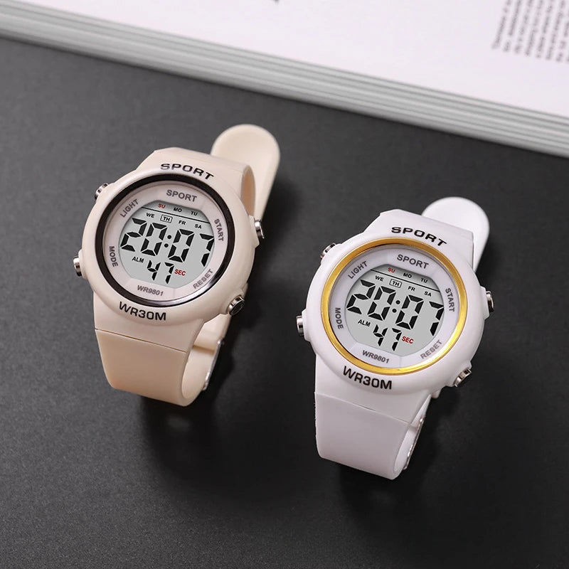 Waterproof Multifunctional Kids Sports Watch Inspirational Watches