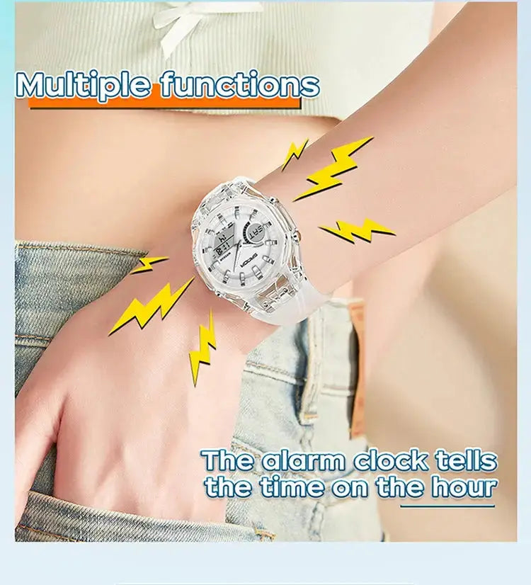 Fashion Electronic Watches Dual Display - Inspirational Watches