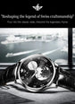 Moon Phase Starry Sky Japan Automatic Mechanical Wristwatch Inspirational Watches