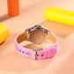 Colorful Number Kids watch Fabric Strap Inspirational Watches