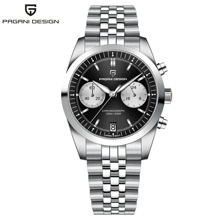 Sports Quartz Chronograph Men Luxury Watches Sapphire Stainless Steel Diving Clock Inspirational Watches