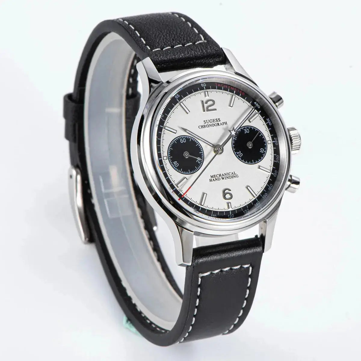 Mechanical Chronograph Panda Wristwatch Air Force Sapphire Waterproof Inspirational Watches