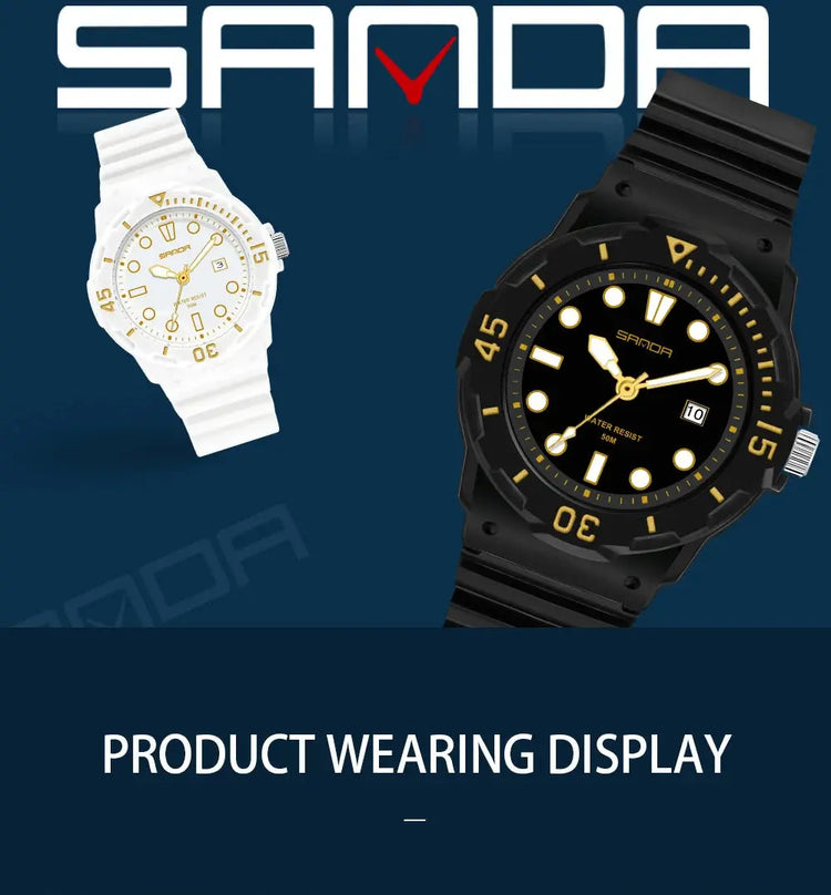 Multifunctional Electronic Waterproof Sports Watch Inspirational Watches