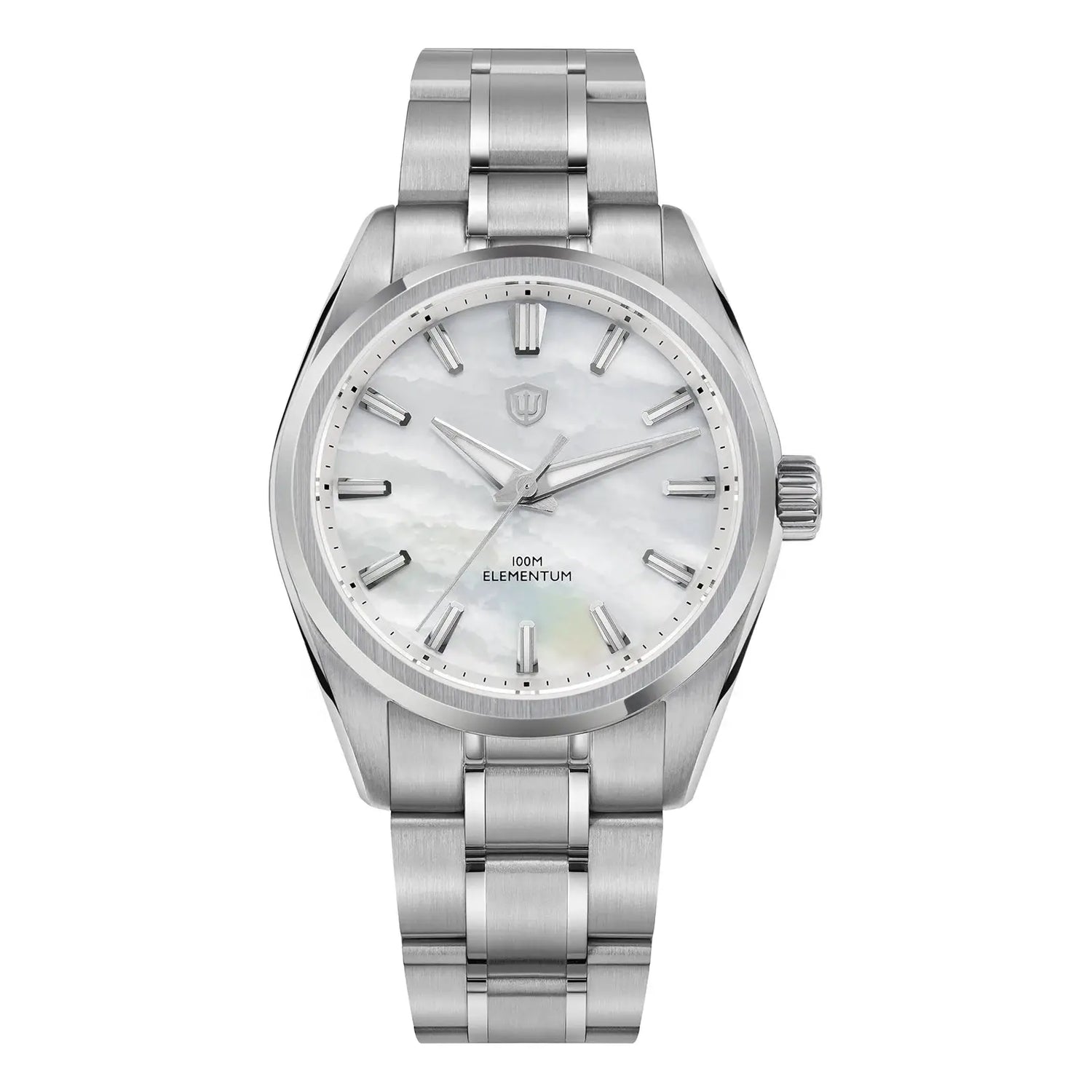 Watchdives WD0003C Quartz Watch VH31 Sweep Seconds Movement 38mm ice Crack Dial Sapphire Luminous 100m Waterproof Men Wristwatch Inspirational Watches