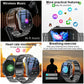 LIGE New 2.2-inch 3D Curved Screen Smart Watch With LED Light Thermometer Health Monitor Smartwatch BT Call Sports Fitness Watch Inspirational Watches