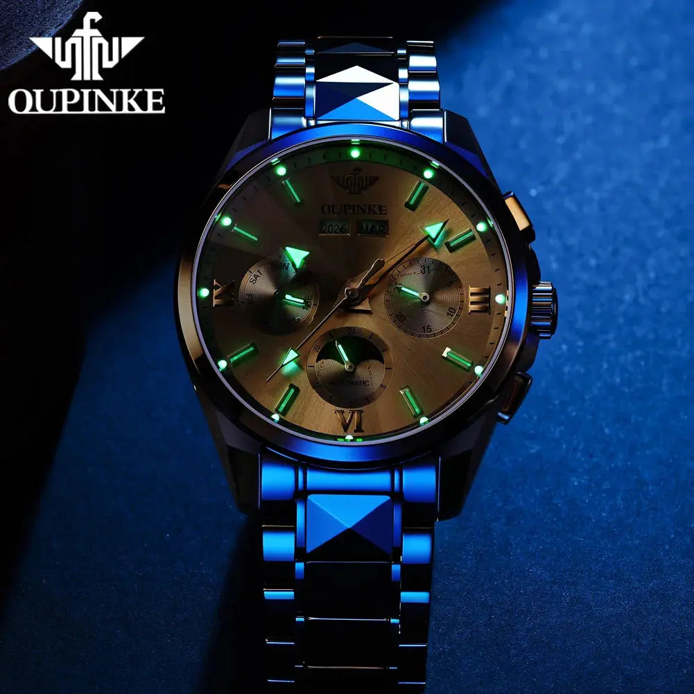 Luxury Business Moon Phase Watch - Inspirational Watches