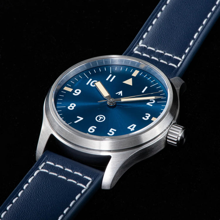 SEESTERN Watch Automatic Mechanical Wristwatches NH35 Movement Military Full Luminous Sapphire Crystal Waterproof Army Air Force Inspirational Watches