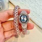 Snake Head Embellished Women&