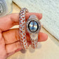 Snake Head Embellished Women&