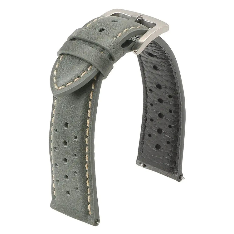 Premium Perforated Genuine Leather Watch Strap