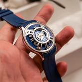 Curvature Engine Star Ship Automatic Super Luminous Blue Nightlight Automatic Inspirational Watches