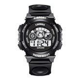 Multifunctional Kids Electronic Watch Color Luminous Dial Life Waterproof Inspirational Watches