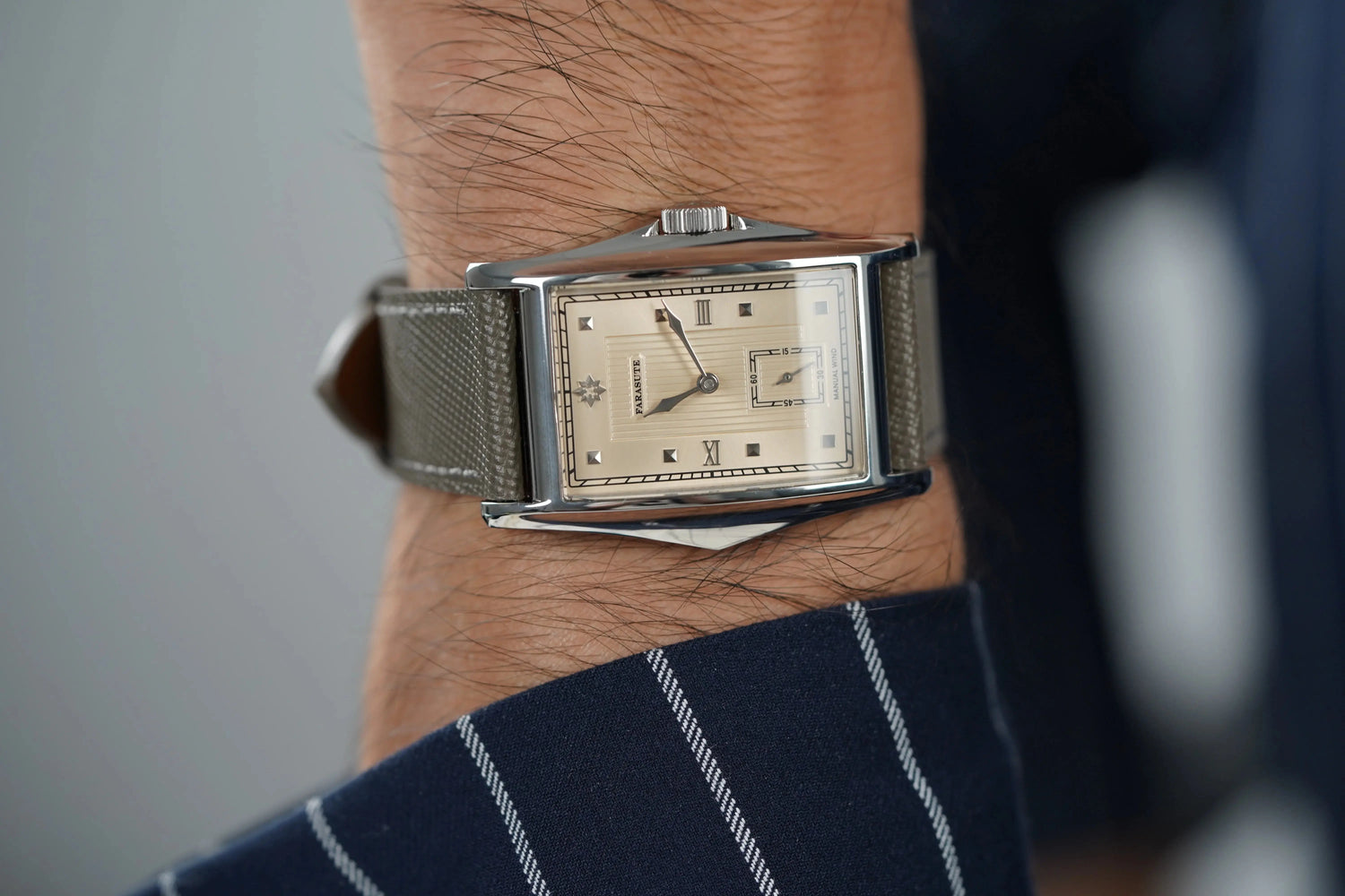 Square Dial Mechanical Movement Inspirational Watches