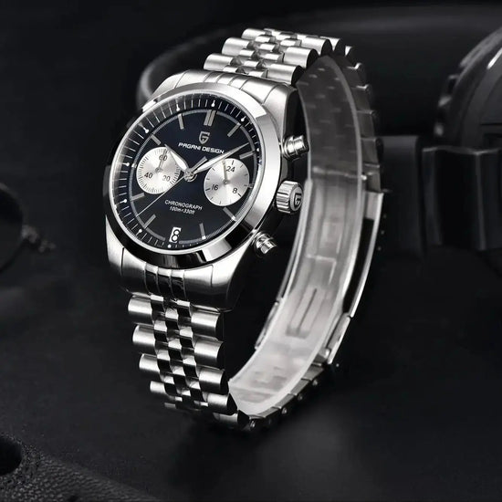 Sports Quartz Chronograph Men Luxury Watches Sapphire Stainless Steel Diving Clock Inspirational Watches