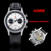 1963 Panda Pilot Chronograph Watch Air Force Sapphire - Inspirational Watches