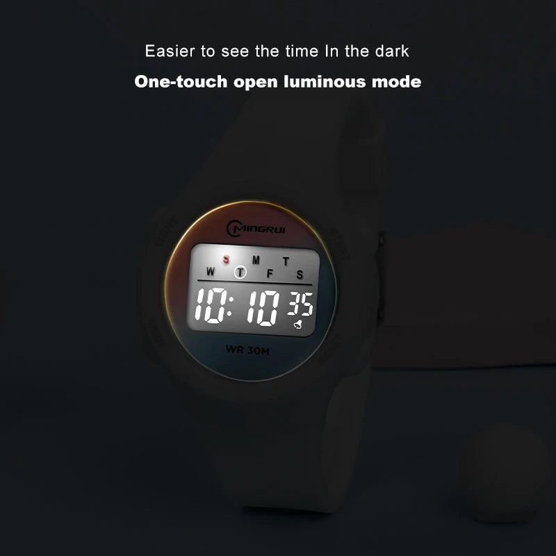 30M Waterproof Digital Kids Sports Watch Inspirational Watches