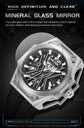 Skeleton Dial Men Mechanical Watch Silicone Strap Inspirational Watches
