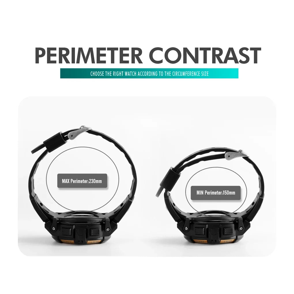 LED light Display Digital Alarm Clock 5Bar Waterproof Kids Sports Watch Inspirational Watches