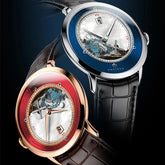 Original Painting Dial automatic Sapphire Crystal Glass Watch - Inspirational Watches