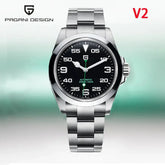 Automatic Watches Japan Mechanical Wristwatches Luxury Sapphire Glass AR Coated Inspirational Watches