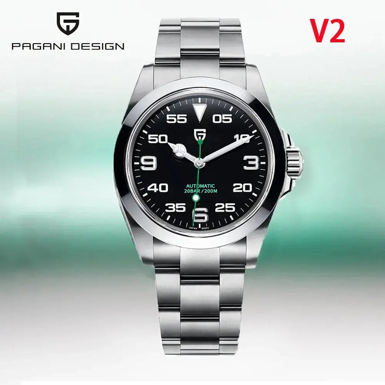 Automatic Watches Japan Mechanical Wristwatches Luxury Sapphire Glass AR Coated Inspirational Watches