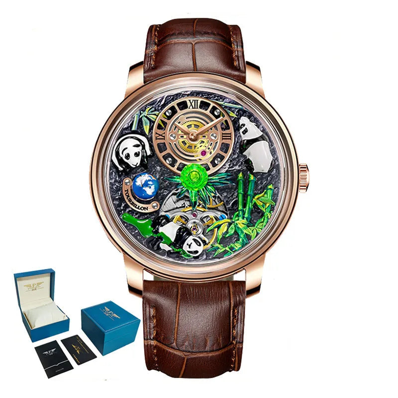 Panda Bamboo Mechanical Men&