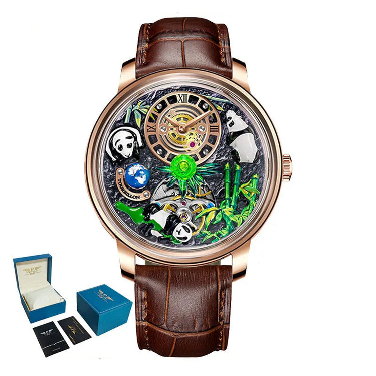 Panda Bamboo Mechanical Men&