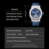 Moon Phase Automatic Luxury Fashion Business Watch Inspirational Watches