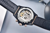 Automatic Mechanical Watch 40MM Rainbow Circle Multifunction Wristwatch Inspirational Watches
