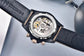 Automatic Mechanical Watch 40MM Rainbow Circle Multifunction Wristwatch Inspirational Watches
