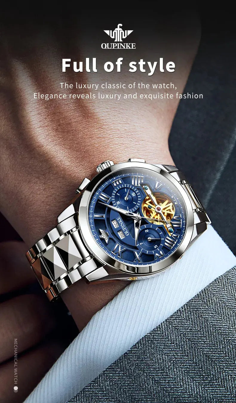 Automatic Skeleton Fashion Watch Inspirational Watches