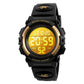 LED light Display Digital Alarm Clock 5Bar Waterproof Kids Sports Watch Inspirational Watches